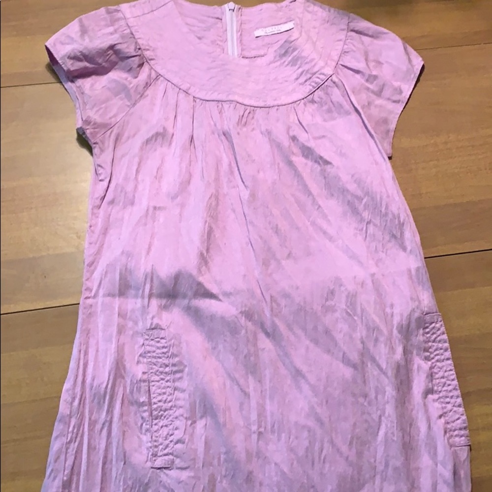 Violet pocketed dress